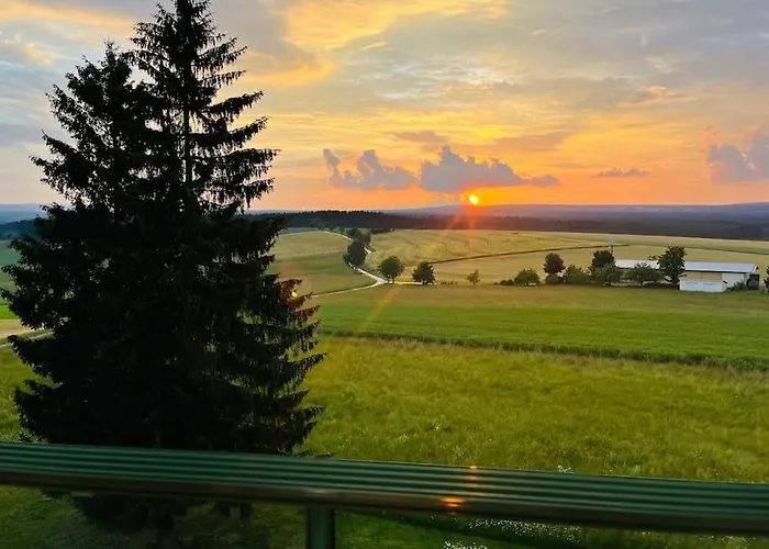 Appartement Mit Gruenblick & Wintergarten Im Schwarzwald